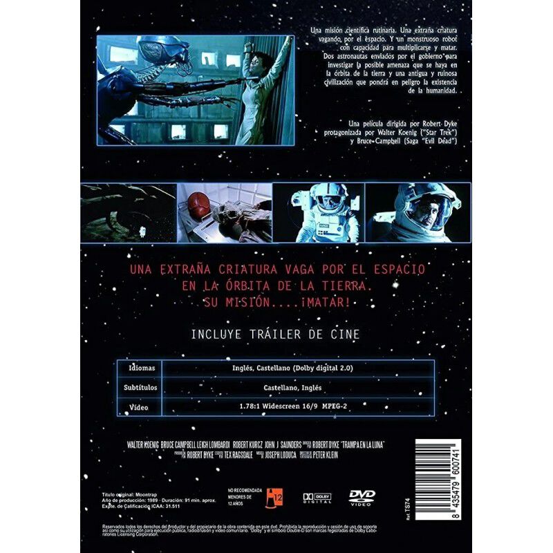 Trampa En La Luna [dvd] (1989) Moontrap image number null