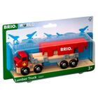 Juego De Trenes De Juguete De Madera Brio World Lumber Truck, 6 Piezas, 3 O M&aacute;s