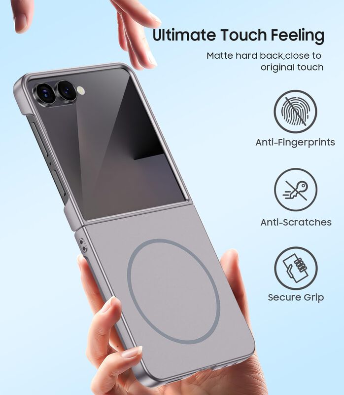 Funda Magn&eacute;tica Makavo Para Samsung Galaxy Z Fl... image number null