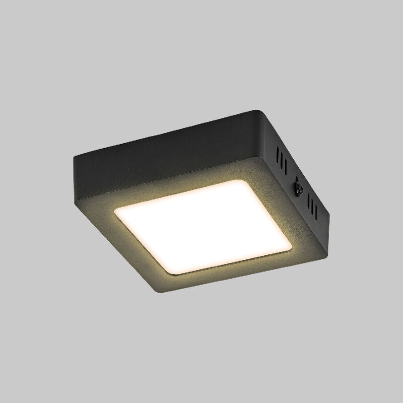 L&aacute;mpara Plaf&oacute;n LED de Sobreponer, 6 W, Luz Suav... image number null
