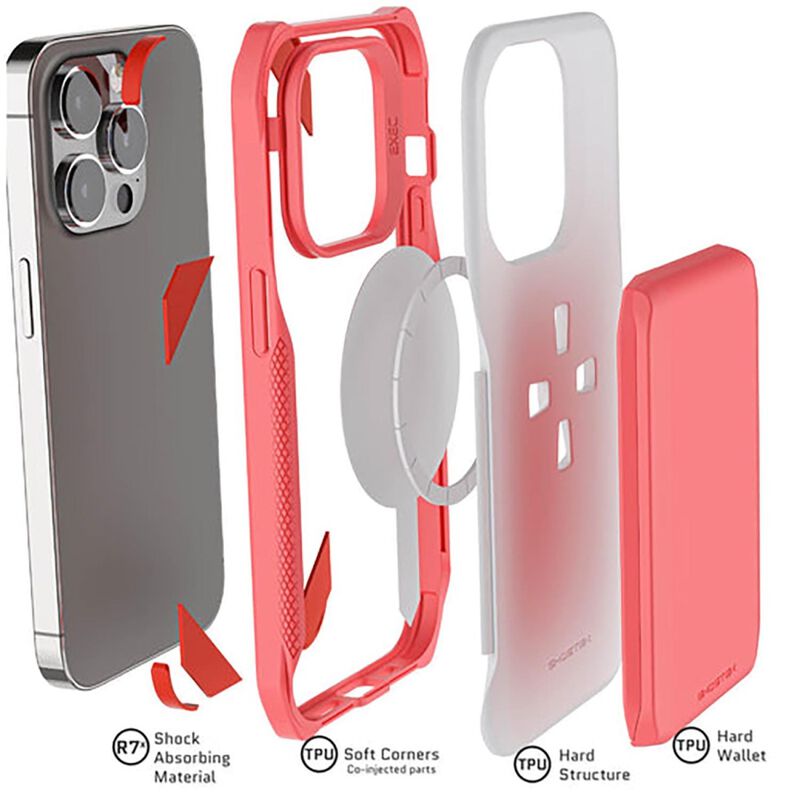Funda Ghostek Exec Para Iphone 14 Pro Rosa Con ... image number null
