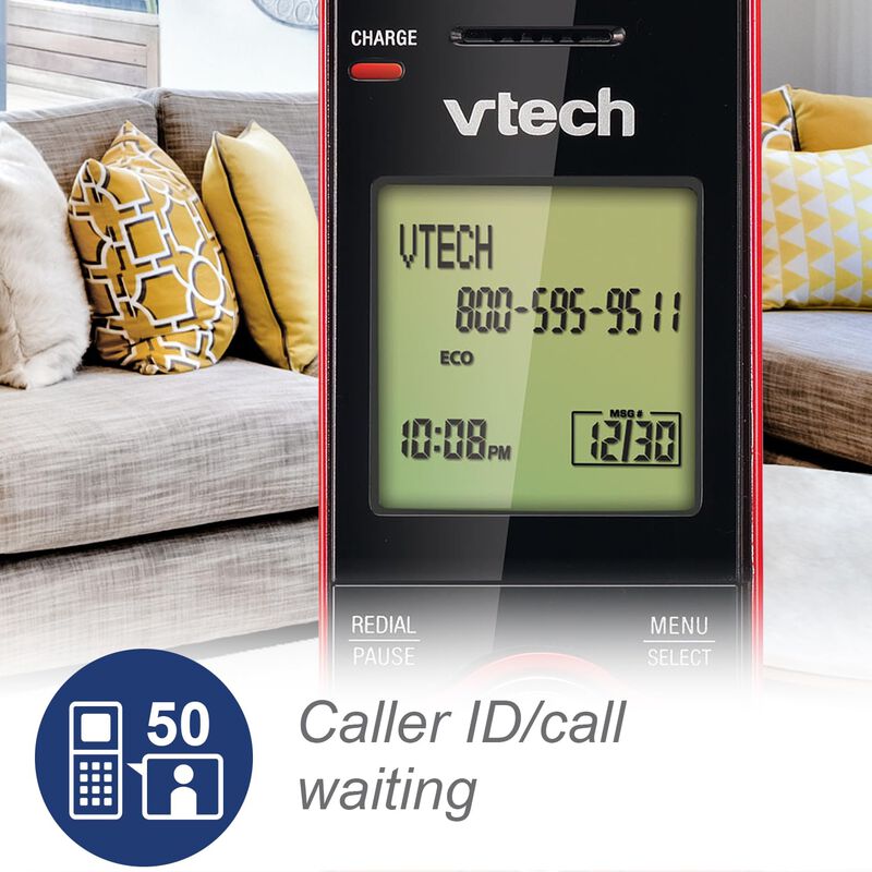 Tel&eacute;fono Inal&aacute;mbrico Vtech Cs6919-16 Con Identi... image number null