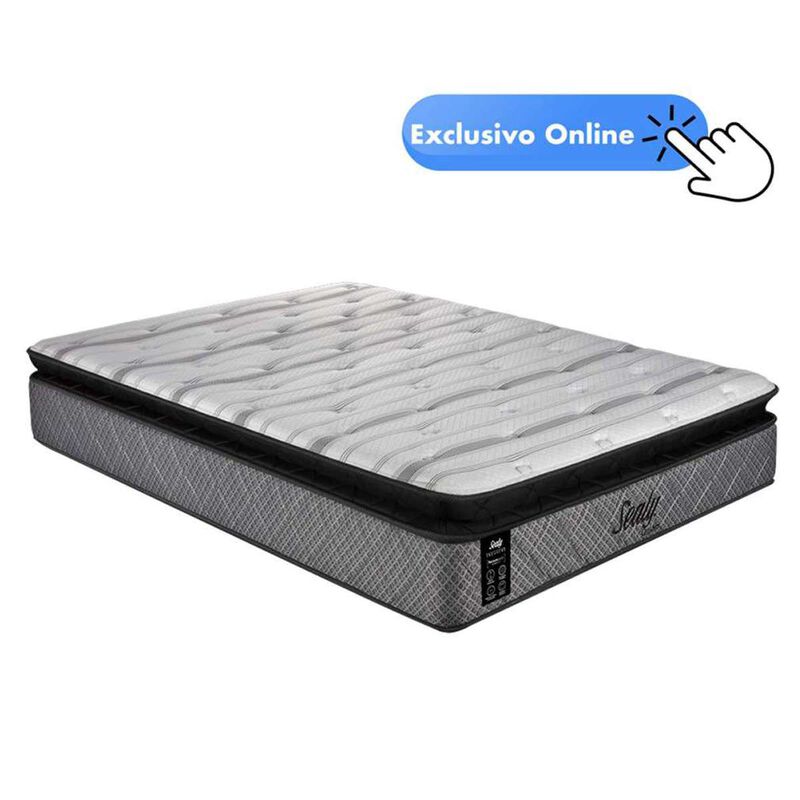 Colch&oacute;n Sealy Queen Size &Oacute;palo Firme image number null
