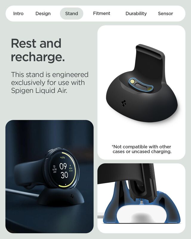Funda Con Soporte Para Cargador Spigen Liquid A... image number null