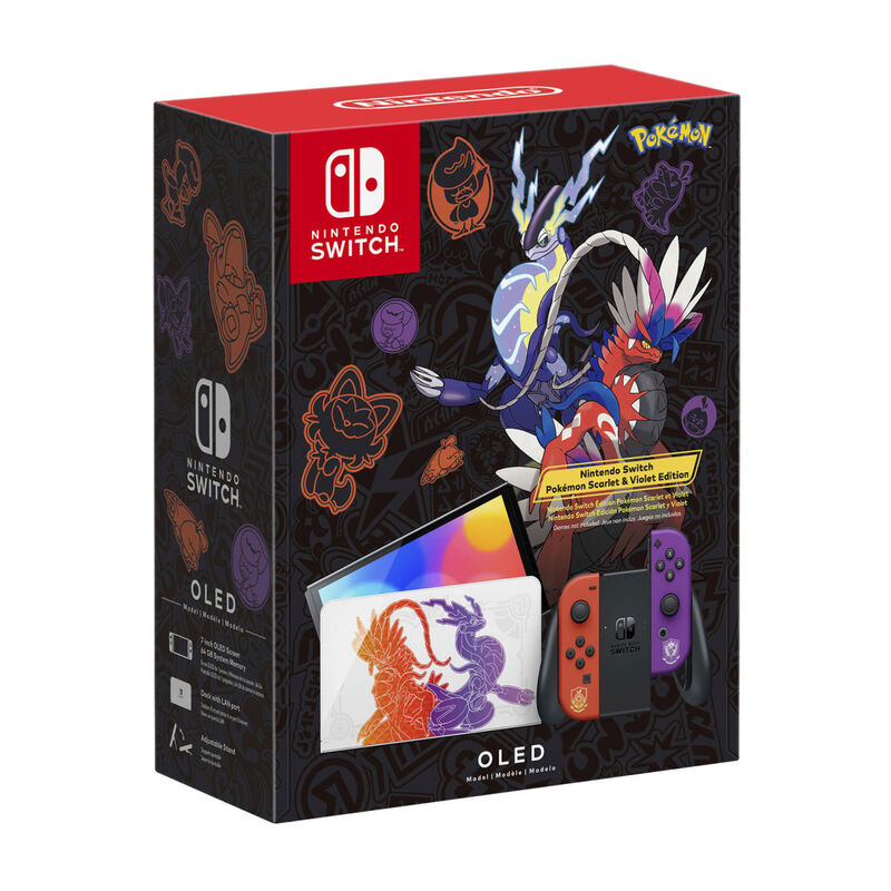 Consola Nintendo Switch OLED Pokemon Scarlet & ... image number null