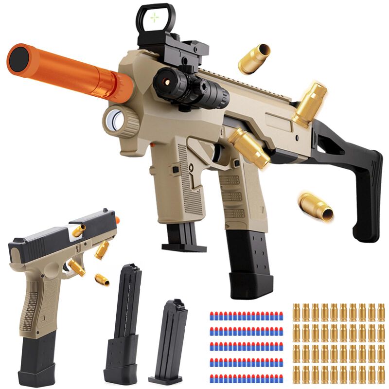 Pistola De Juguete Blaster Bugrtey Soft Bullet ... image number null