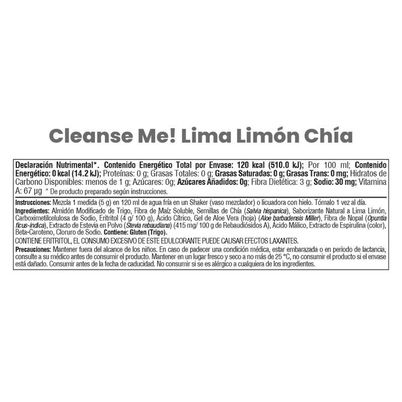 CleanseMe! Lim&oacute;n 30 porciones image number null