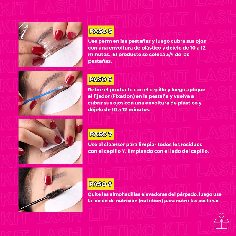 Kit Lash Lifting de Pestañas Rizado Marca Icons... image number null