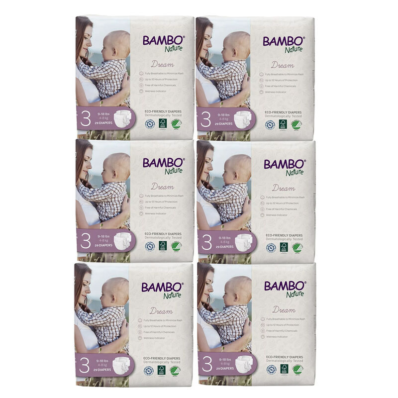 Pañales Bambo Nature Dream 174pz Talla 3 image number null