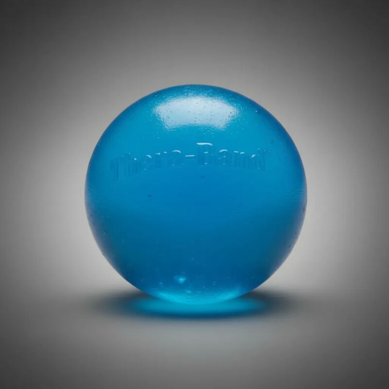 Pelota De Mano Resistencia Firme Azul Para Tera... image number null