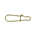 Seguro Pesca Broche Gancho Lat&oacute;n No.8 144 Pzs Resistente Gim
