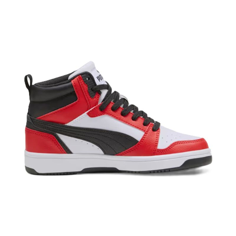 Tenis Jr Puma Rebound V6 Mid Rojo 39383103 image number null