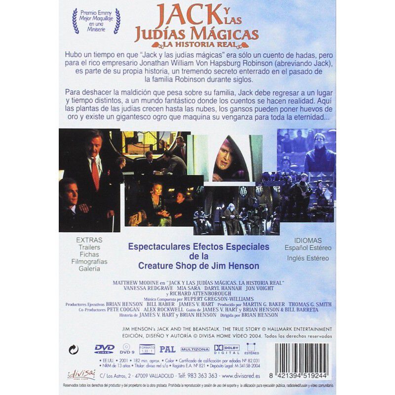 Jack Y Las Judias Magicas. La Historia Real [DV... image number null