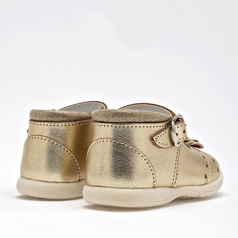 Chaparrin Zapatitos para beb&eacute; ni&ntilde;a. Dorado image number null