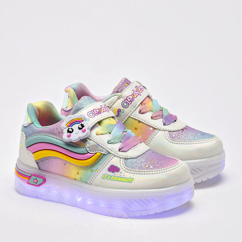 On Kids tenis con luces para BEB&Eacute; multicolor co... image number null