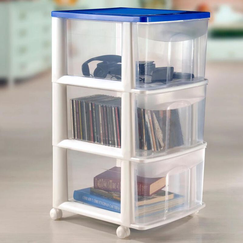 COMBO PLANCHA VAPOR CABLE RETRACTIL + CAJONERA ... image number null