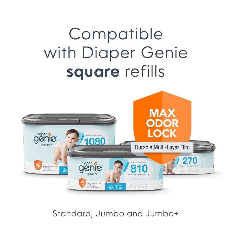 Cubo Para Pa&ntilde;ales Diaper Genie Select De Acero ... image number null