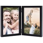 Marcos De Fotos Wutl De Madera Mdf Con Doble Bisagra De 4 X 6 Pulgadas Y Vidrio Aut&eacute;ntico