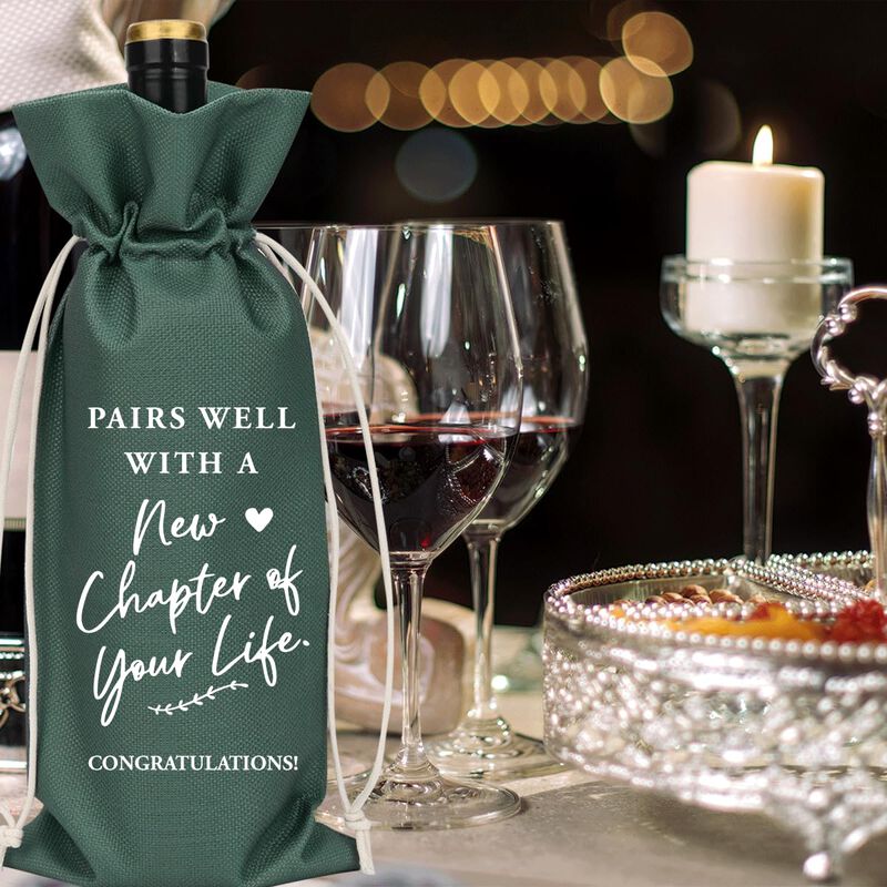 Bolsa De Vino Yuanhao 14 cm X 33 cm Gris Nuevo ... image number null