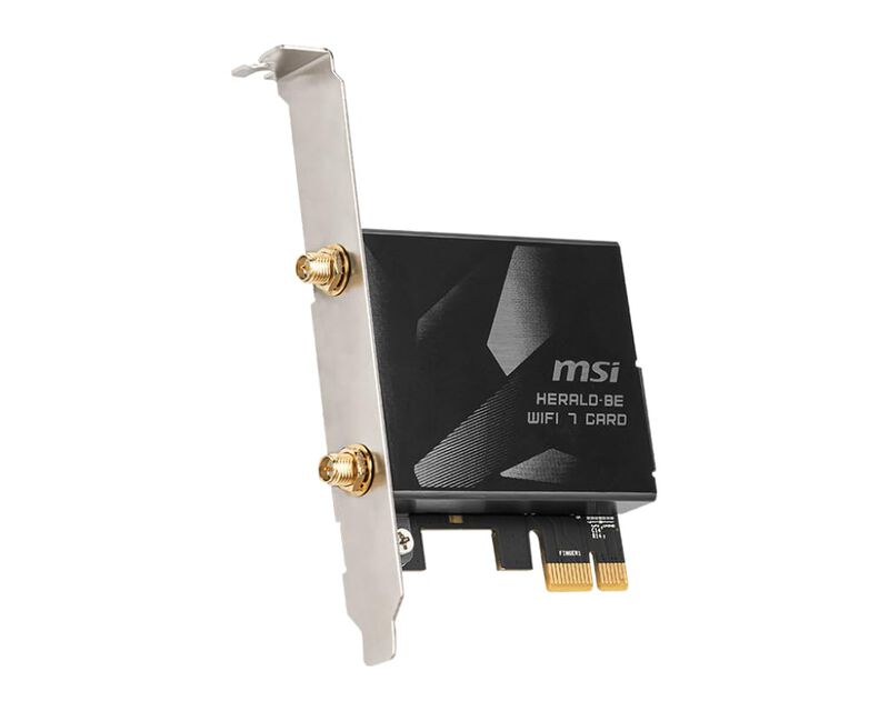 M&oacute;dulo Wi-fi 7 Msi Herald-be Wi-fi 7 Max Con Bl... image number null
