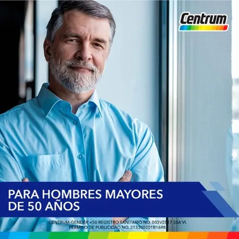 CENTRUM HOMBRE 50+ TABLETA C60 image number null