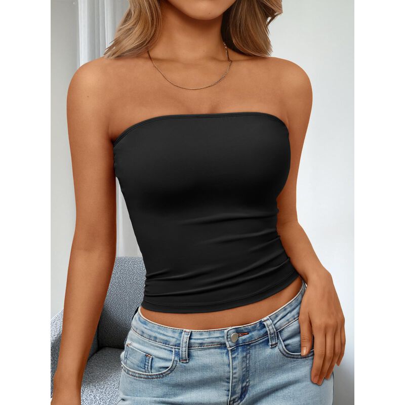 Top Tubo Trendy Queen Negro image number null