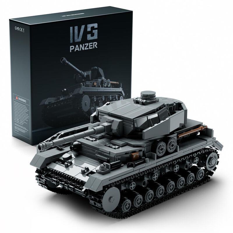 Set De Construcci&oacute;n Militar Nifeliz Panzer Iv G... image number null
