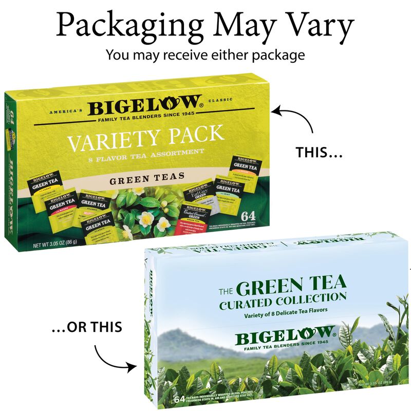 Bigelow T&eacute; Verde 64 Bolsas (paquete De 1) image number null