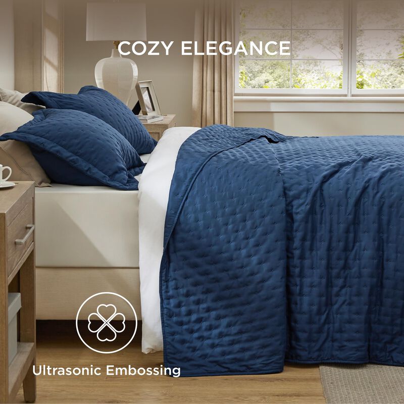 Juego De Edred&oacute;n Bedsure King Ultrasuave Para T... image number null