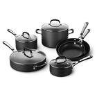 Juego De Utensilios De Cocina Calphalon, Antiadherentes, 10 Piezas, Anodizados