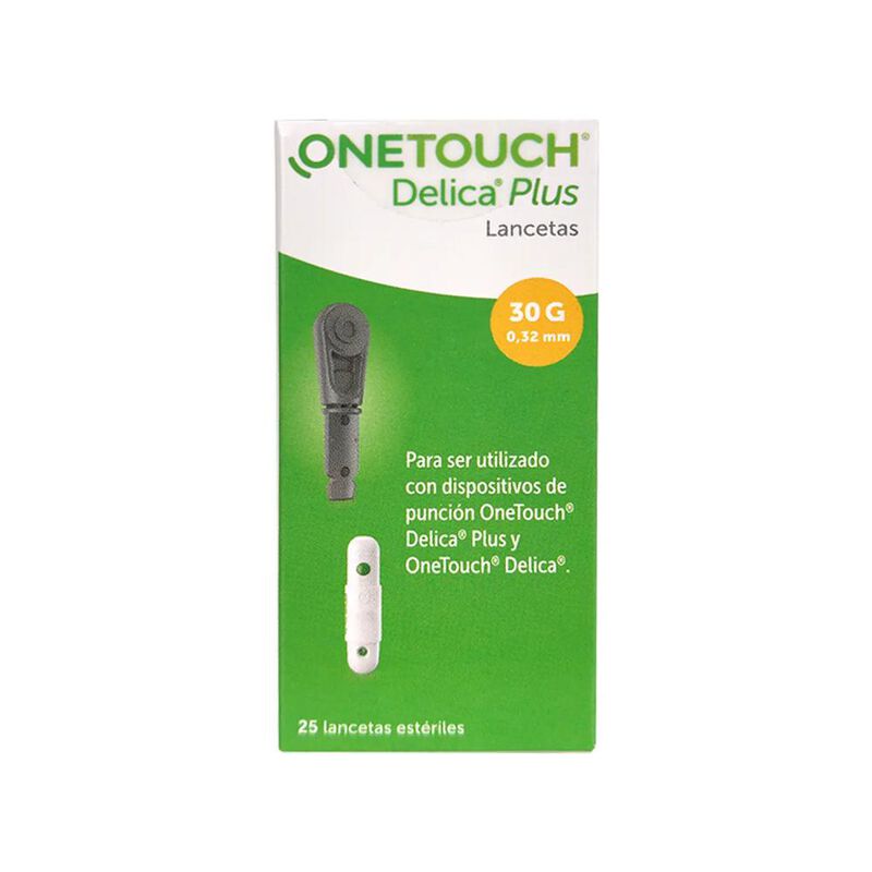One Touch Delica Plus - 25 Lancetas image number null