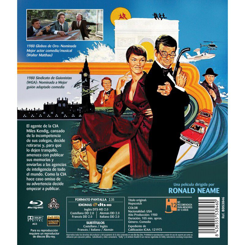 Un Enredo Para Dos [blu-ray] (1980) Rayuela image number null