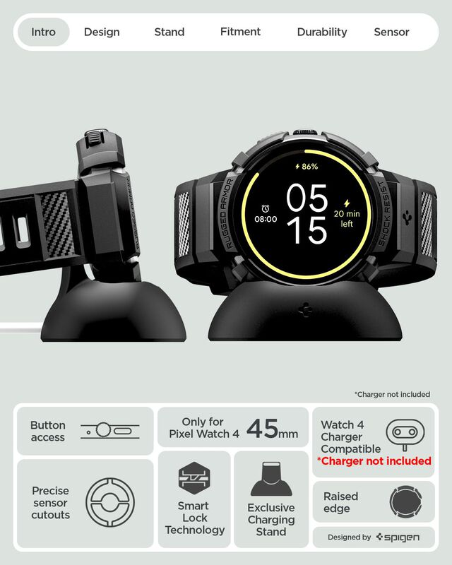 Funda Para Banda De Reloj Con Base De Carga Spi... image number null