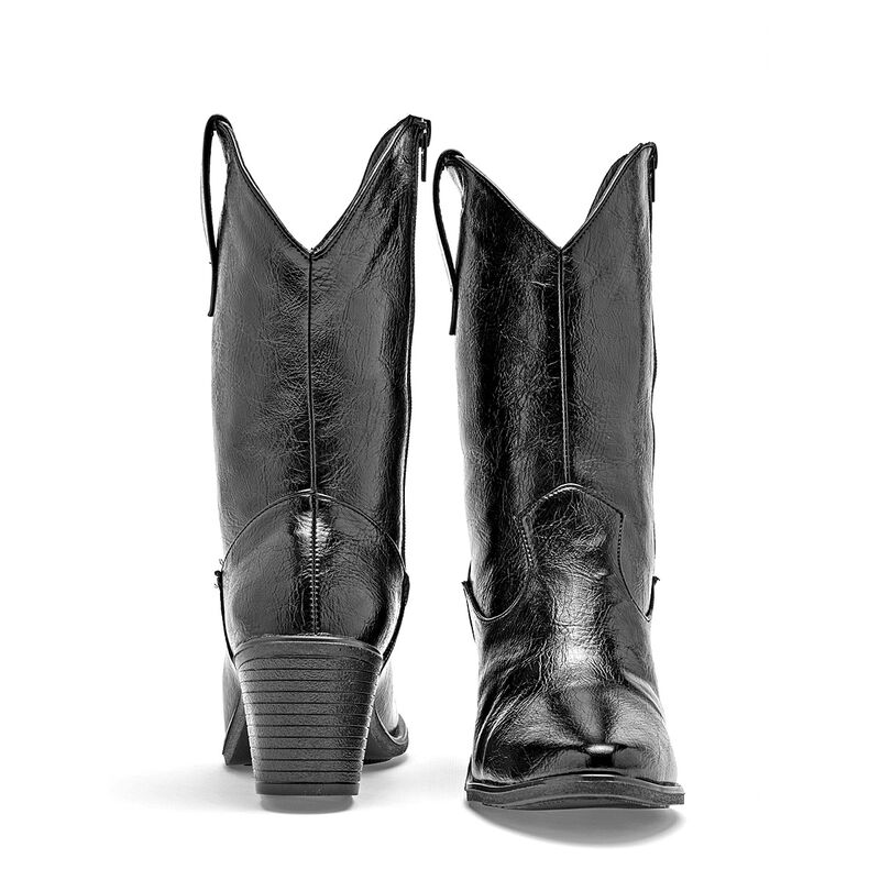 Adriano borzani Bota para mujer negro image number null