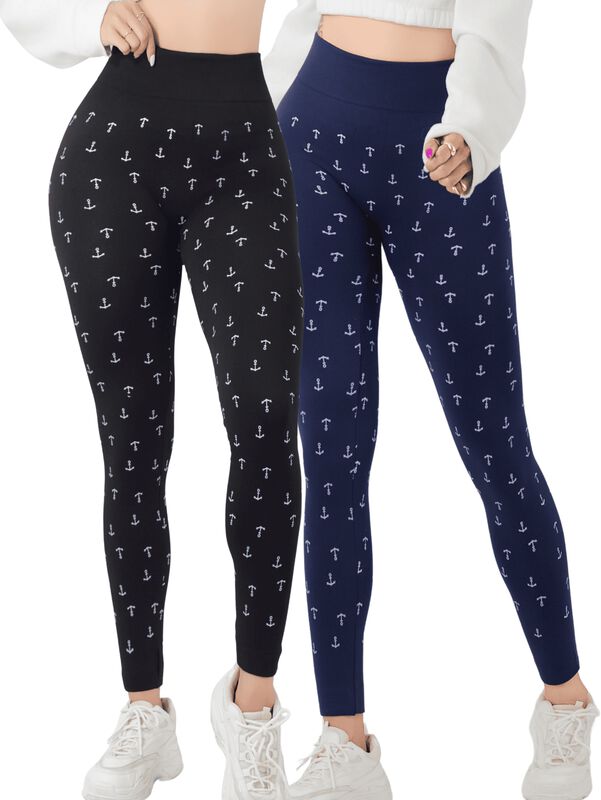 Set 2 Leggings Mujer Mayones LIC-0200-PX2 Varie... image number null