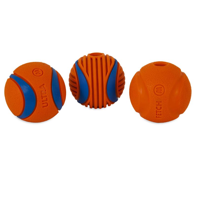 Set Fetch Ball, Chuckit! Dog Medley, Paquete De... image number null