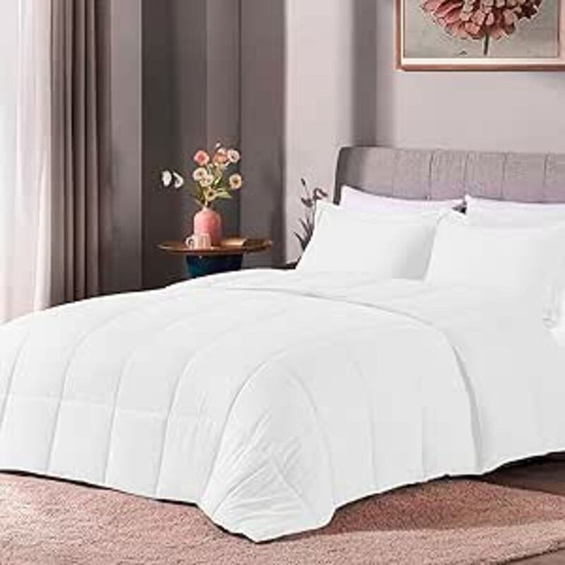 Edred&oacute;n Acolchado Matrimonial Blanco Bluelander image number null