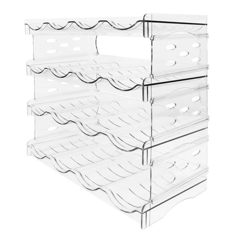 Porta botellas Brandtrendy de plástico 4 nivele... image number null