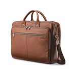 Malet&iacute;n Samsonite Classic Leather Toploader Cognac