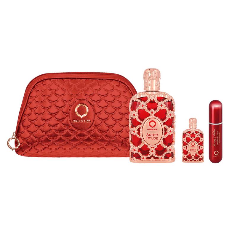 Set Unisex Orientica Amber Rouge Bolsa de 4 Pzs... image number null