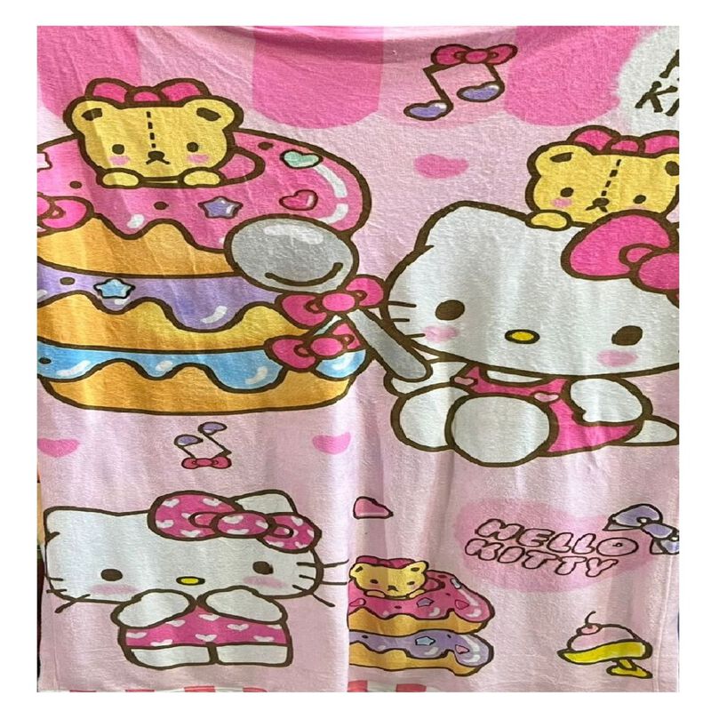 Exclusiva! Cobija Frazada Ultra Suave Hello Kit... image number null