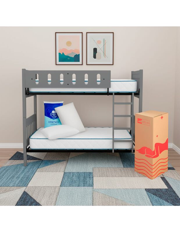 Set Rec&aacute;mara Fresno, Litera CHEROKEE Gris + 2 C... image number null