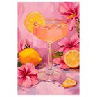 Cuadro Decorativo Impreso 20x30cm Limonada
