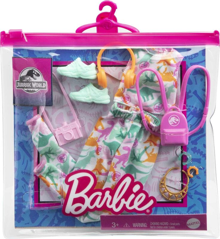 Paquete De Ropa Para Mu&ntilde;ecas Barbie Con Tema De... image number null