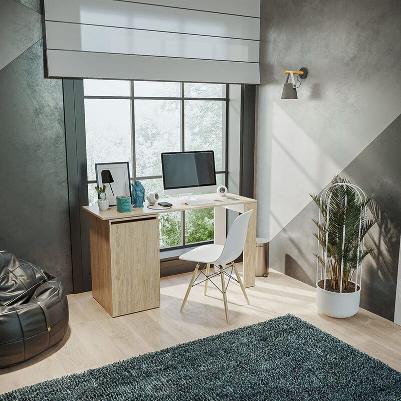 Escritorio en L Expandible SPAQUA Ajuste de Tam... image number null