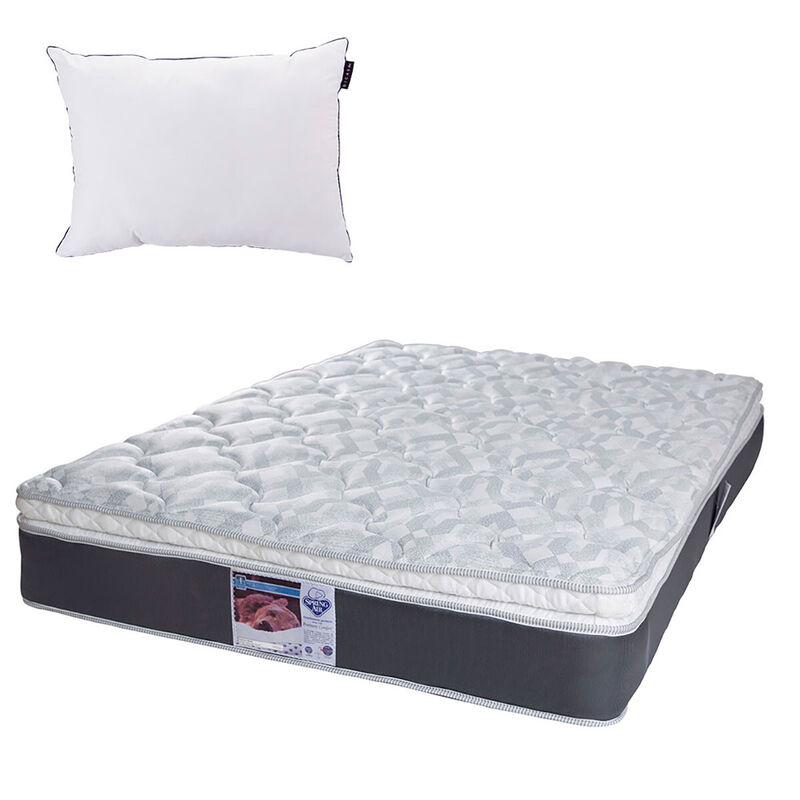 Colchón Individual Spring Air Marte+Almohada Di... image number null