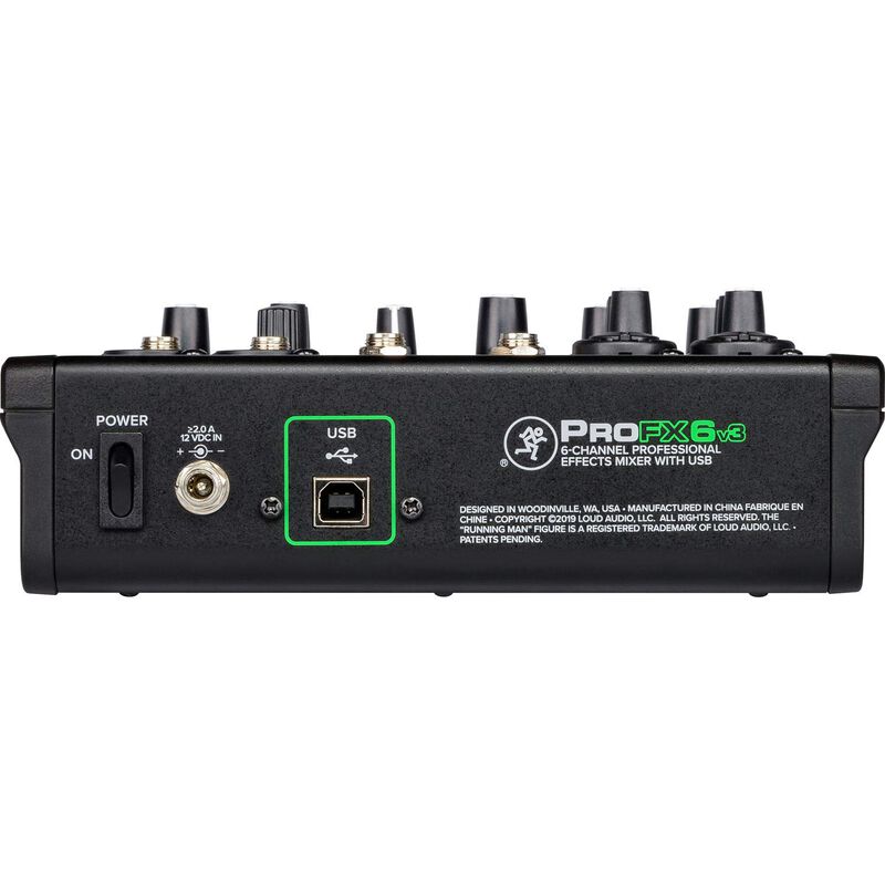 Mezclador Mackie Profx6v3 De 6 Canales Con Usb ... image number null