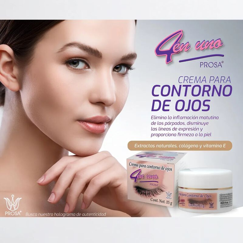 Prosa Crema para Contorno de Ojos 4 En 1 image number null