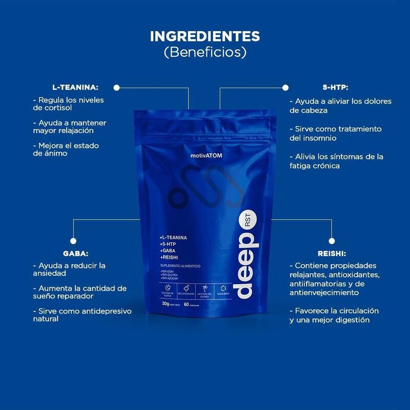 Motivatom Deep Rst Suplemento Anti-estr&eacute;s 30 Gr... image number null