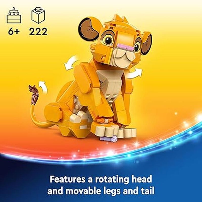 LEGO Disney El Rey Le&oacute;n: Simba Cachorro 43243 image number null